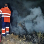 Πυρκαγιά στο δασόκτημα Ισενλή Θέρμης το βράδυ της Τετάρτης