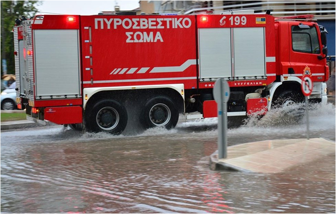 Ενημέρωση για την επιχειρησιακή ετοιμότητα του Πυροσβεστικού Σώματος, σύμφωνα με το Έκτακτο Δελτίο επιδείνωσης καιρού της Ε.Μ.Υ.