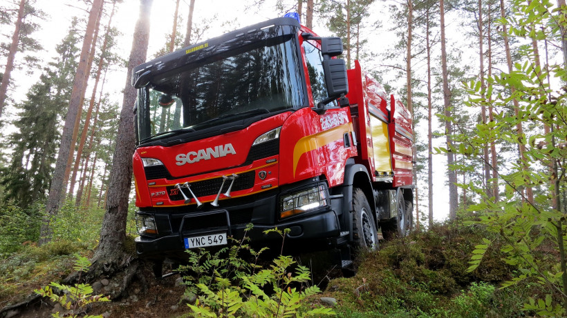 Το Πυροσβεστικό όχημα Scania XT P 370 παντός εδάφους