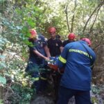 Ολοκληρώθηκε μεταφορά γυναίκας χωρίς τις αισθήσεις της και παραδόθηκε στο ΕΚΑΒ στην Χαλκιδα.