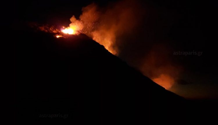 Πυρκαγιά στην περιοχή των Νενητουρίων Χίου