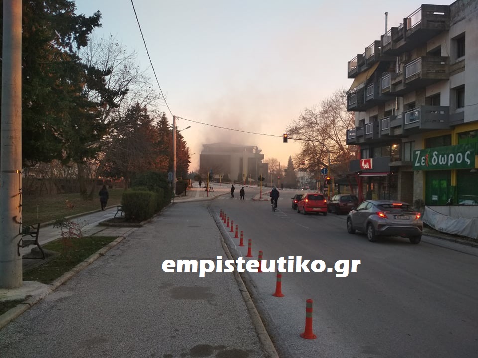 Σέρρες: Πυρκαγιά στο Philippos Xenia Hotel