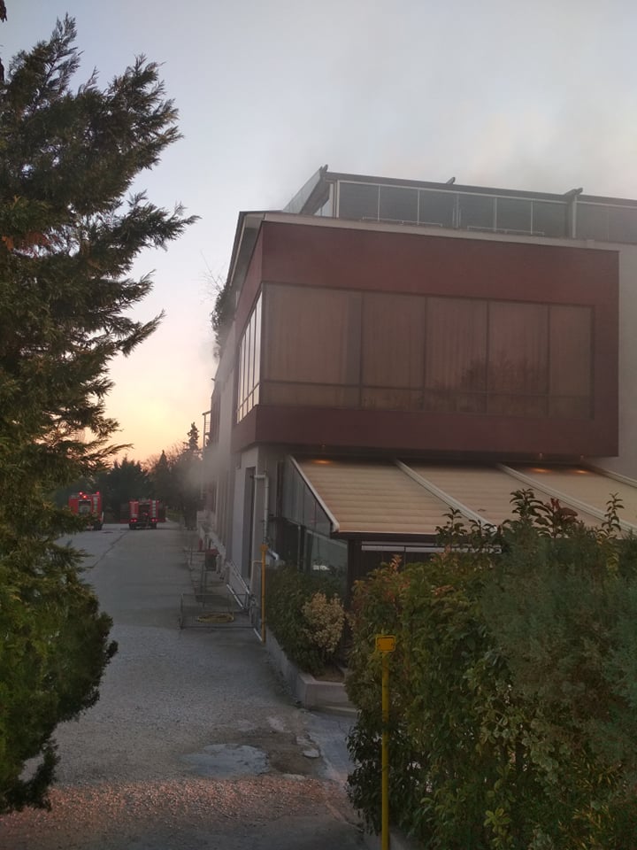Σέρρες: Πυρκαγιά στο Philippos Xenia Hotel