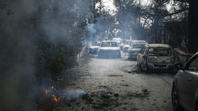 Ανάπλαση οδικού δικτύου στις περιοχές που έπληξε η πυρκαγιά του 2018 στη Ραφήνα