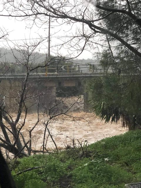 Μεγάλες καταστροφές στο Ηραίον της Σάμου από την καταιγίδα (Φώτος)