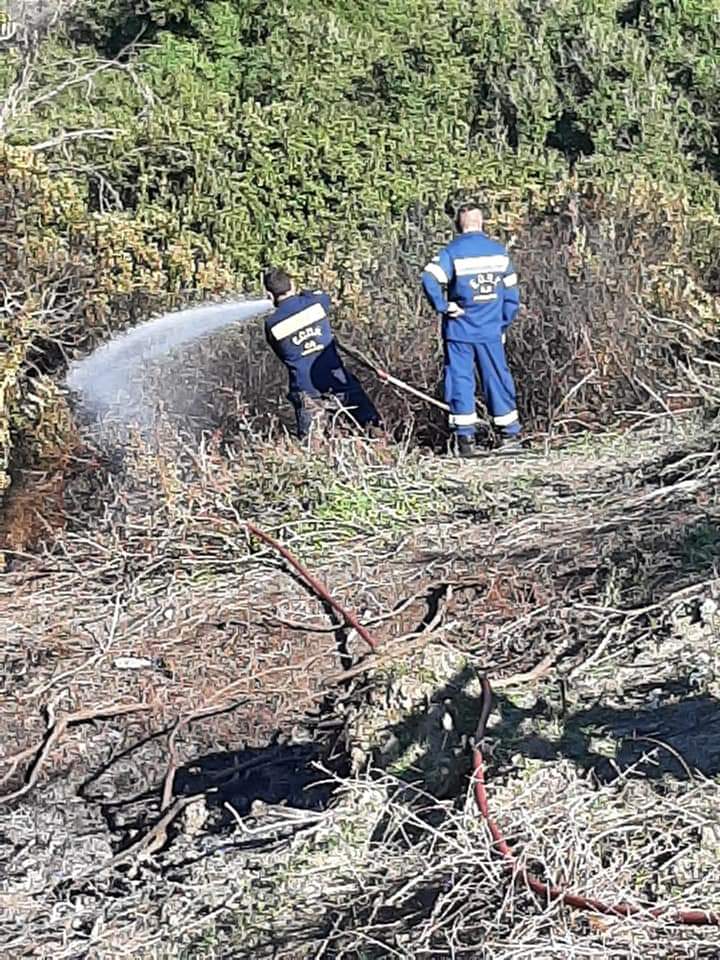 Πυρκαγιά εν υπαίθρω στην Ρόδο