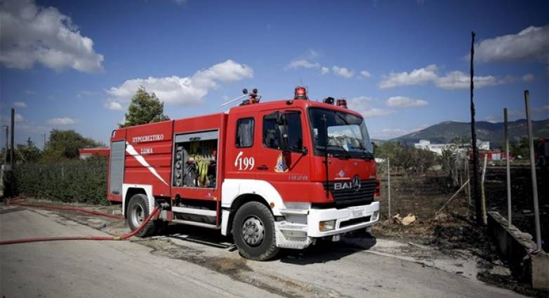 Σύγκρουση ιχ με όχημα της Πυροσβεστικής