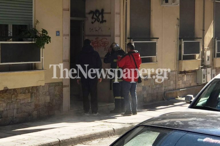 Πυρκαγιά σε διαμέρισμα στο κέντρο του Βόλου.(φώτο)