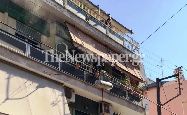 Πυρκαγιά σε διαμέρισμα στο κέντρο του Βόλου.(φώτο)