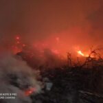 Πυρκαγιά στο Λιτόχωρο Πιερίας (Φώτος απο το συμβάν)