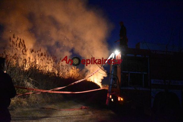 Αλεξάνδρεια Ημαθίας - Πυρκαγιά λίγο έξω από το Νεοχωρόπουλο (Φώτο - Βίντεο)