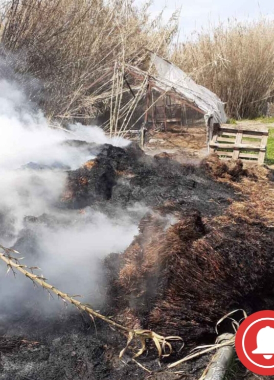 Κινητοποίηση της Πυροσβεστικής για φωτιά σε στάνη στον Δρυμό Βόνιτσας (φωτο)