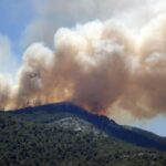 Οριοθετήθηκε η πυρκαγιά σε δασική έκταση στην περιοχή Ασβεστάδες Έβρου