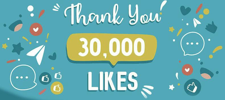 30.000 Likes στο Facebook… ΣΑΣ ΕΥΧΑΡΙΣΤΟΥΜΕ!