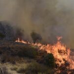 Πυρκαγιά σε αγροτοδασικη έκταση στο Σοφικό Κορινθίας
