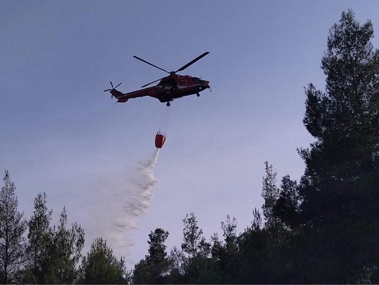 Μεγάλη πυρκαγιά ΤΩΡΑ σε δασική έκταση στην περιοχή Λίμνη Ευβοίας