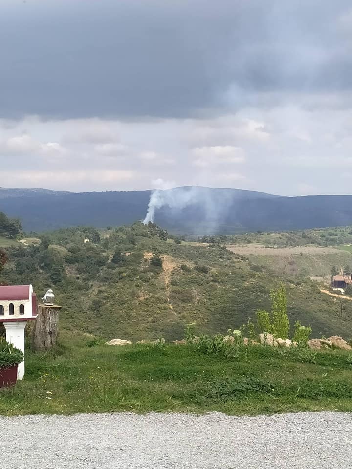 Πυρκαγιά ΤΩΡΑ σε δασική έκταση στο Πευκόφυτο Αττικής