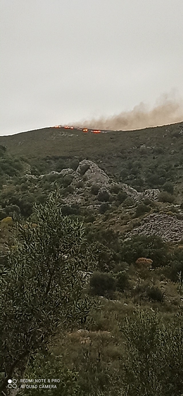 Πυρκαγιά ΤΩΡΑ στην Ανατολική Μάνη