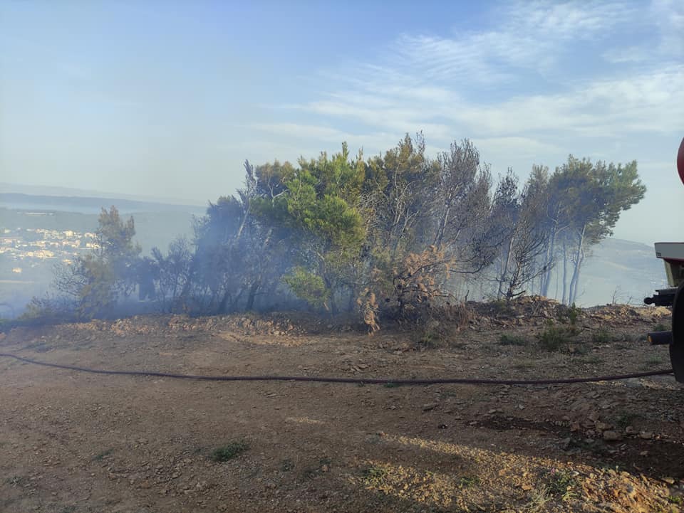 Πυρκαγιά ΤΩΡΑ στην Συντερίνα Λαυρίου Αττικής