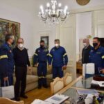 Η Περιφέρεια στηρίζει οικονομικά και ηθικά την Πυροσβεστική Υπηρεσία Πελοποννήσου