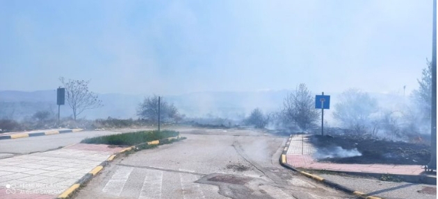 Πυρκαγιά εν υπαίθρω στον Άργιλο Κοζάνης.(φωτο)