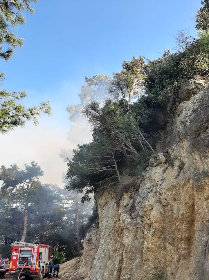 Νέα Δασική πυρκαγιά στην Σάμο