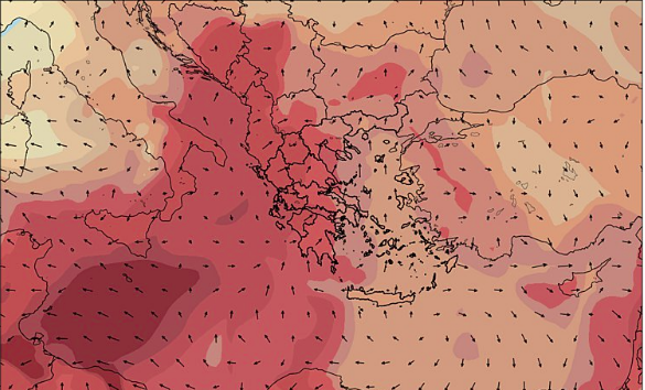 Μεγάλη Πέμπτη με 30αρια, λίγες τοπικές βροχές και αφρικανική σκόνη