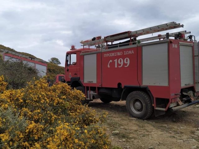 Υπό έλεγχο η πυρκαγιά στην Κοκκάλα Μάνης