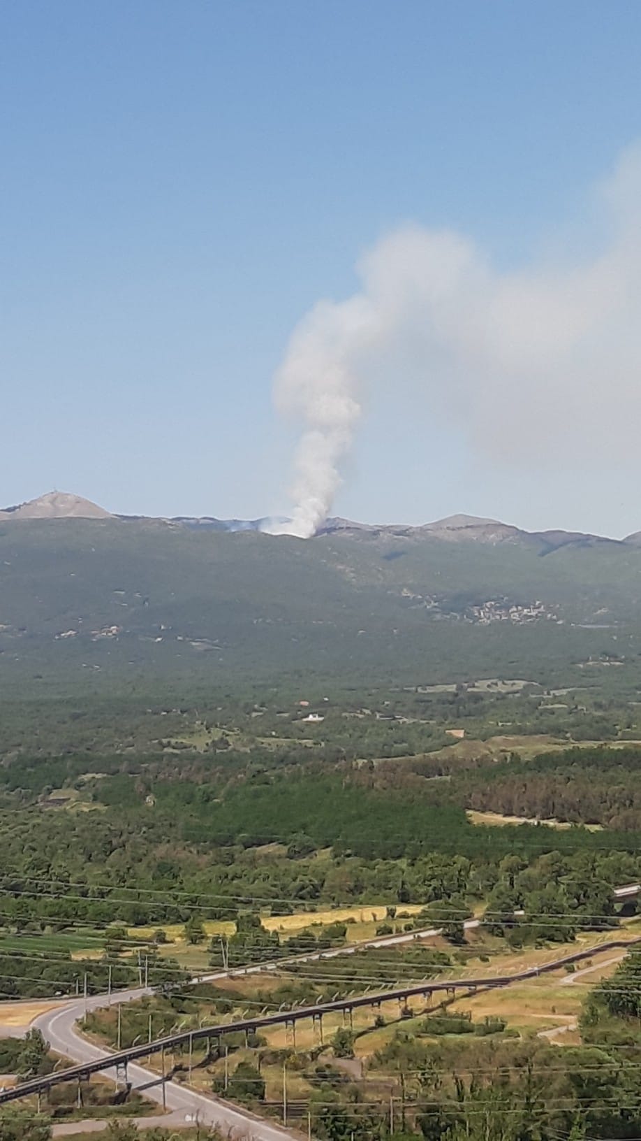 Πυρκαγιά ΤΩΡΑ σε δασική έκταση στην Μεγαλόπολη Αρκαδίας