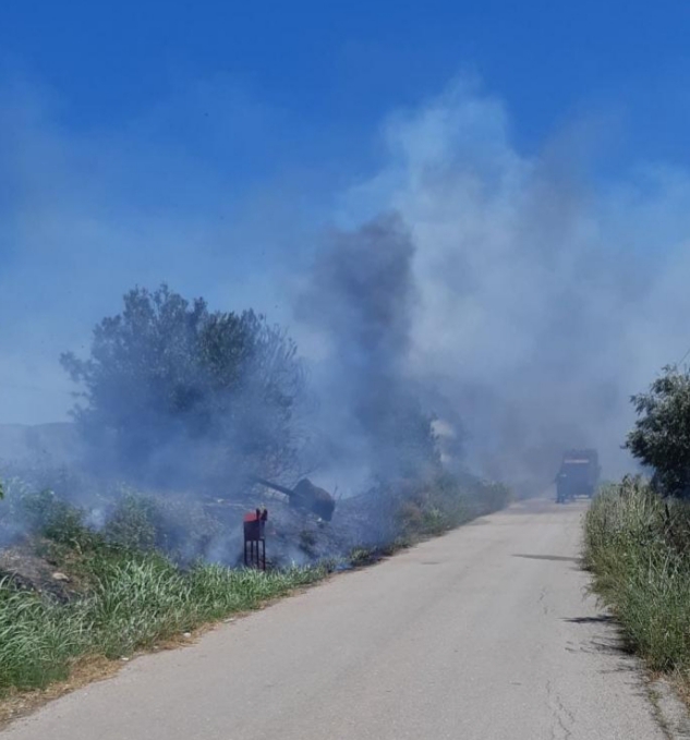 Πυρκαγιά εν υπαίθρω στην Στυλίδα