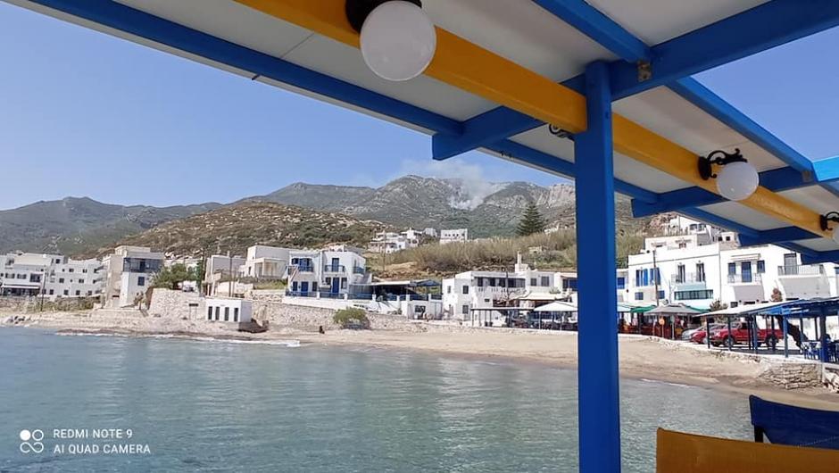 Πυρκαγιά ΤΩΡΑ σε δύσβατη περιοχή στην Νάξο