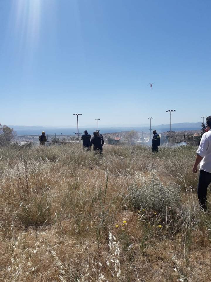 Φωτογραφικό υλικό από την πυρκαγιά στην Αργυρούπολη