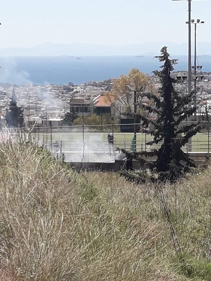 Φωτογραφικό υλικό από την πυρκαγιά στην Αργυρούπολη