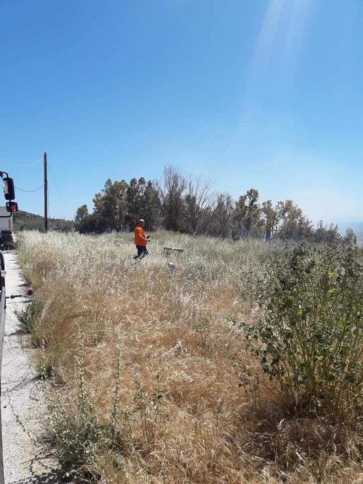 Φωτογραφικό υλικό από την πυρκαγιά στην Αργυρούπολη