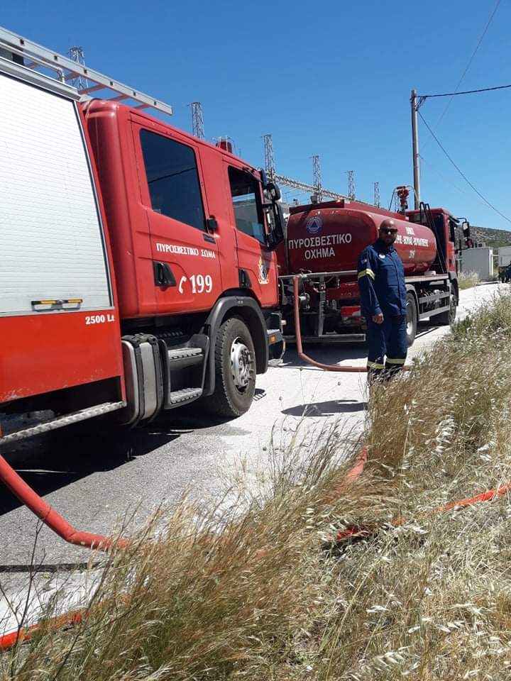 Φωτογραφικό υλικό από την πυρκαγιά στην Αργυρούπολη