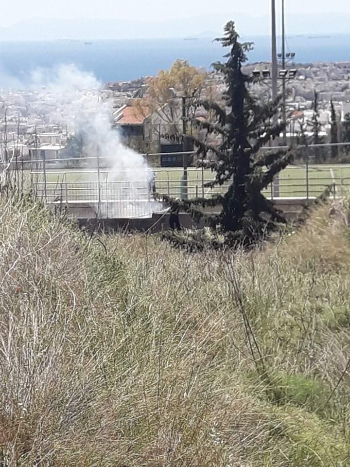 Φωτογραφικό υλικό από την πυρκαγιά στην Αργυρούπολη