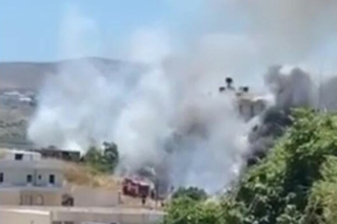Πυρκαγιά ΤΩΡΑ στο Ηράκλειο Κρήτης