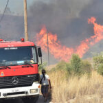 Άμεσα οριοθετήθηκε πυρκαγιά σε δασική έκταση στην περιοχή Γουριώτισσα Αγρινίου