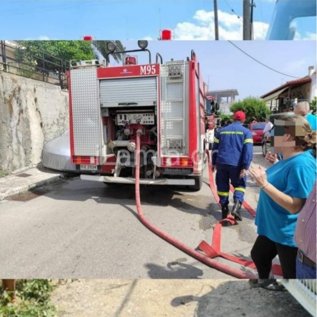 Λαμια:Πυρκαγιά σε ισόγειο διαμέρισμα που έμενε ηλικιωμένη γυναίκα (φωτο)