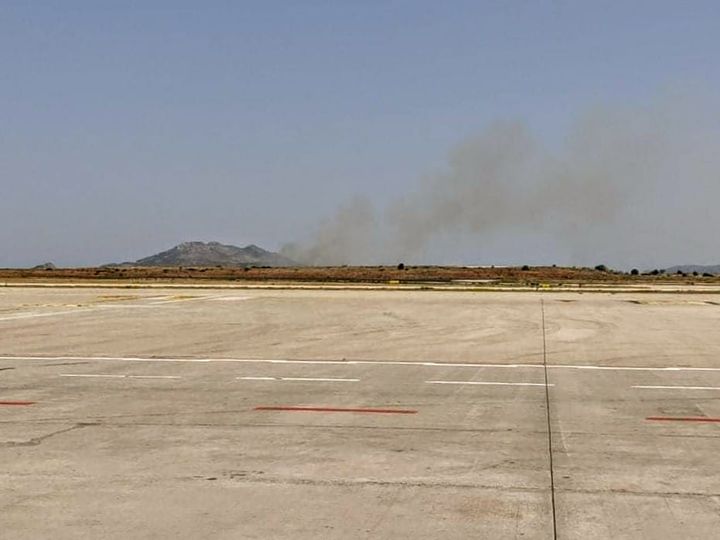 Μεγάλη πυρκαγιά ΤΩΡΑ στην περιοχή της Χαμολιάς στην Βραυρώνα