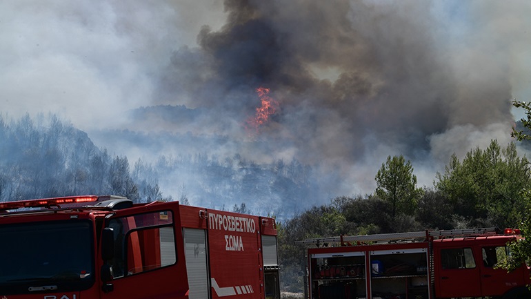 40 Δασικές πυρκαγιές το τελευταίο 24ωρο