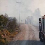 Πυρκαγιά εν υπαίθρω πλησίον του παλιού αεροδρομίου στο Λέχαιο Κορινθίας