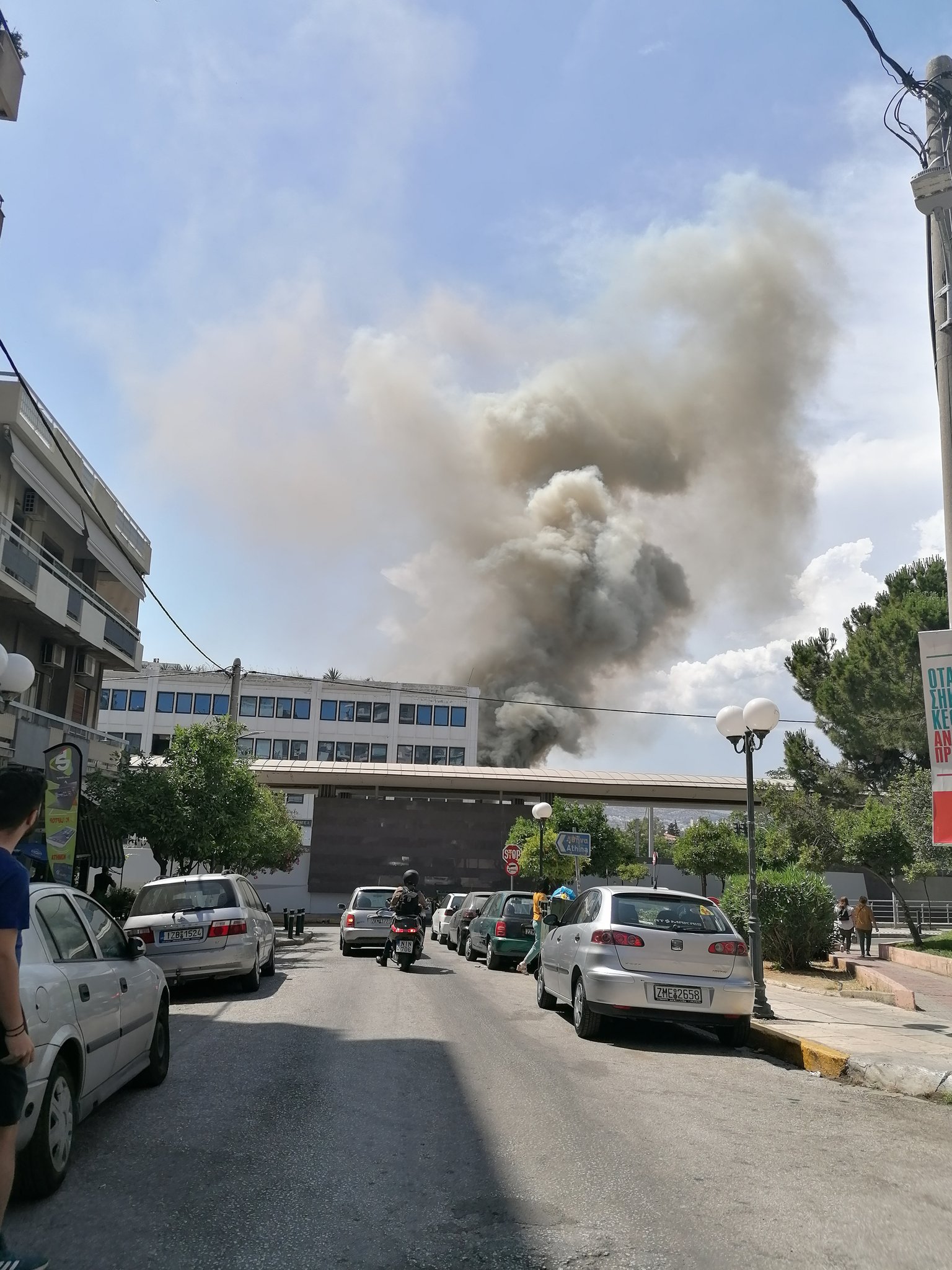 Μεγάλη πυρκαγιά ΤΩΡΑ σε χώρο αποθήκευση στην Νέα Ιωνία (Φώτο)