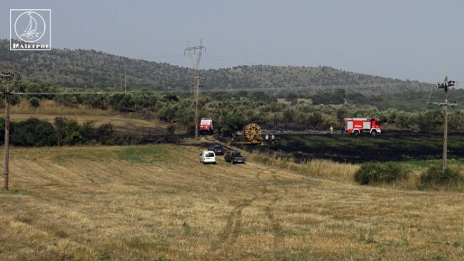 Πυρκαγιά σε χορτολιβαδική έκταση στον Άγιος Στέφανος Αιτωλοακαρνανίας