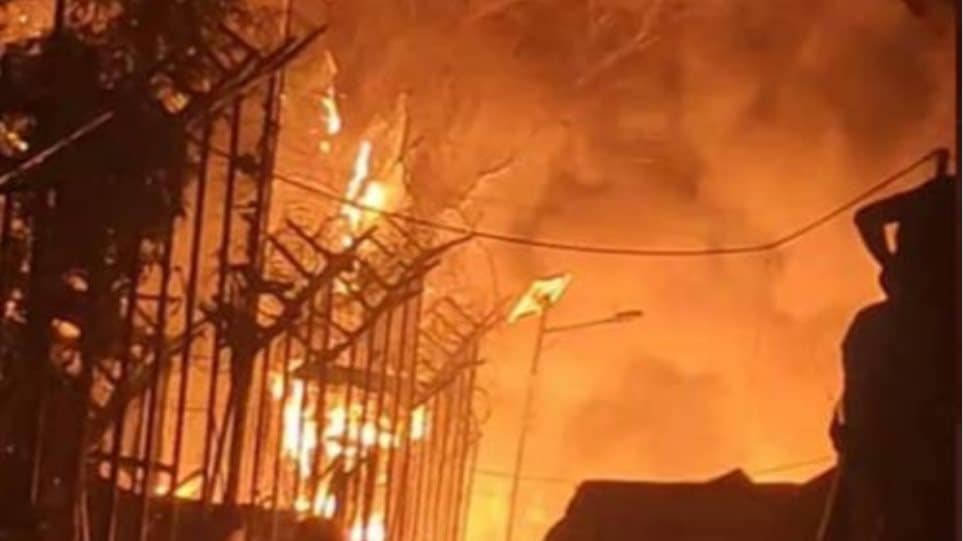 10 χρόνια φυλάκιση στους 4 έφηβους κατηγορούμενους για την πυρκαγιά της Μόριας