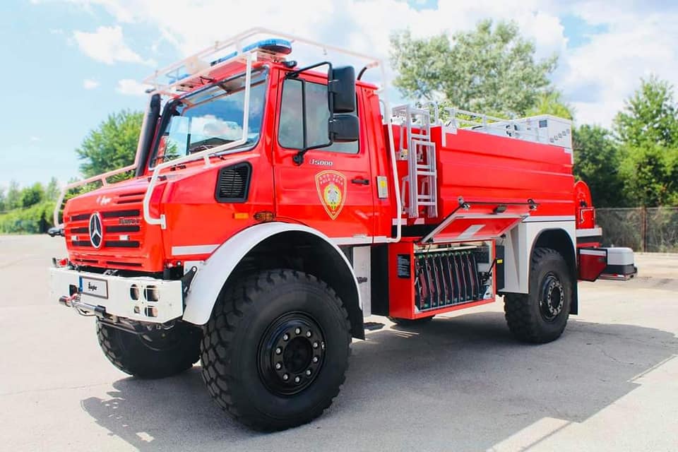 Unimog 5000U - Το ιδανικό όχημα για δασικές πυρκαγιές