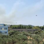 Πυρκαγιά σε αγροτοδασική έκταση στον Προφήτη Ηλία Πατρών (Φώτο)