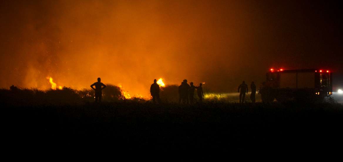 Ολονύκτια «μάχη» με τις φλόγες στο Κιλκίς