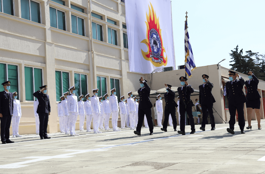 Ορκωμοσία νέων Ανθυποπυραγών της 46ης εκπαιδευτικής σειράς τάξεως 2021