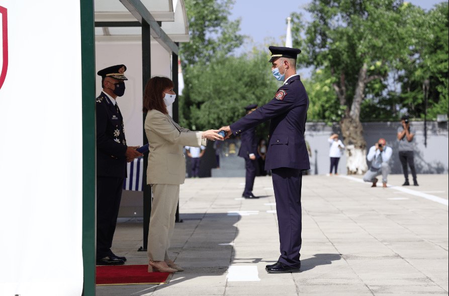 Ορκωμοσία νέων Ανθυποπυραγών της 46ης εκπαιδευτικής σειράς τάξεως 2021